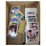Topps Baseball Cards Collection - Vintage 1980s-1990s Assorted Cards in Box