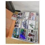 Hockey Trading Cards in Binder Pages - Panini Score Inserts & Team Cards