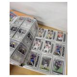 Hockey Trading Cards in Binder Pages - Panini Score Inserts & Team Cards