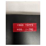 Topps 1985 Baseball Card Set Nos. 1-792 - 792 Cards NM-MT