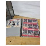 1990s NBA Basketball Card Binder with Star Cards - Dominique Wilkins & Clyde Drexler