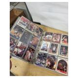 1990s NBA Basketball Card Binder with Star Cards - Dominique Wilkins & Clyde Drexler