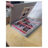 1990s NBA Basketball Card Binder with Star Cards - Dominique Wilkins & Clyde Drexler
