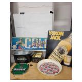 Yukon Jack Sign & Vintage Beer Advertising Memorabilia Collection