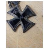 Iron Cross 1914 EK II 2nd Class Pendant with Crown Monogram