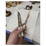 Sterling Silver & Mother-of-Pearl Dinner Knives - 3-Piece Set (Lot of 3)