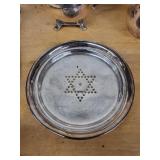 Silverplate Tea & Coffee Service on Ornate Tray - Teapot, Sugar, Creamer