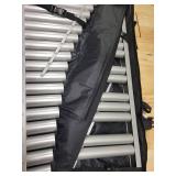 Ross R409 Marimba - 2 Bags, Wood Bars, Rolling Wheels