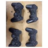 Sony PS3 Slim Bundle - Console & 4 Controllers & 3 Games