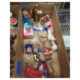 Christmas Ornaments & Decorations - Assorted Glass Baubles, Pine Cones, Figurines