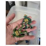 TMNT, Superhero & Harry Potter Action Figures Assortment - Mixed Collectibles with Storage Bins