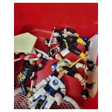 Hockey Action Figures - Assorted Players In Red & Blue Bins