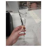 Waterford Crystal Wishes Champagne Flutes - Set of 2, Original Box