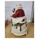 Otagiri Japan Santa Claus Ceramic Figurine with Paint Set