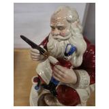 Otagiri Japan Santa Claus Ceramic Figurine with Paint Set