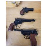 Colt .45 Automatic & Commander .45 Replica Handguns - 4-Piece Toy Gun Set