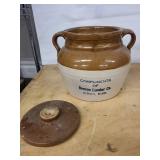 Red Wing Beater Jar with Lid - Eggs, Cream, Salad Dressing - Vintage Stoneware