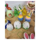 Russ Easter Bunny & Egg Decor - Item No. 10867, Made in China