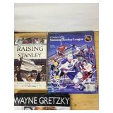 Hockey Books & Memorabilia Collection - 5 Books, Autographed Cap, 2 Sticks