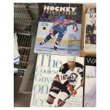 Hockey Books & Memorabilia Collection - 5 Books, Autographed Cap, 2 Sticks