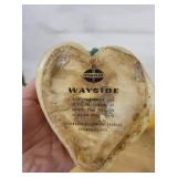 Standard Tavern Candle Wayside Bunny & Egg Figurine Set - Vintage Easter Wax Candles