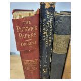 Pickwick Papers (Dickens) - 5-Book Antique Lot (Lot of 5)