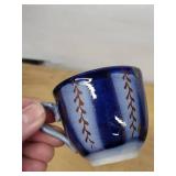 Kathy China Blue & White Ceramic Set - Bowl, Teacup with Saucer, Small Cup, Figurine