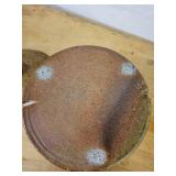 Stoneware Jar with Lid - Speckled Brown Glaze, Rustic Canister