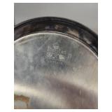 Sheridan Silver-Plated Car Print Plates & Wohl bekomm's Tumblers - 5-Piece Vintage Set
