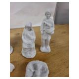 Midwest Imports Nativity Scene Porcelain Figures Set - 8-Piece - Made in Taiwan