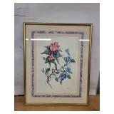 K. Shoop Sun Jewels - 2 Framed Original Watercolor Prints (1997)