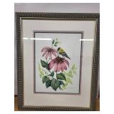 K. Shoop Sun Jewels - 2 Framed Original Watercolor Prints (1997)