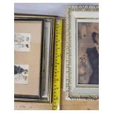 La Mode Illustree Vintage Fashion Prints - 4 Framed Illustrations (Lot of 4)