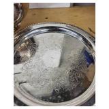 Reed & Barton 101 Silver-Plate Bowls with Teal Interiors - 5-Piece Set