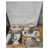 International Silver Co. Chippendale Silver-Plate Serving Set