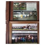 Horse Racing Memorabilia - The Jockey Club Certificates & Framed Racing Photos (Canterbury Park)