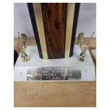 1983 Lake Elmo Huff & Puff Mens Softball Class-B 1st Place Trophy (Lot of 3)