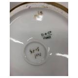 D&C France 2-Piece Monogram Floral Porcelain Jar & Trinket Box