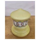 Leonard Vienna Porcelain Shell Dish & Lidded Pedestal Jar - Two-Piece Set