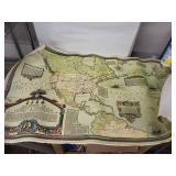 HAMMOND World Atlas - 3 Deluxe Laminated Maps & Free World Atlas CD-ROM
