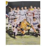Timothy A. Houde Baseball Team Portrait Poster