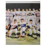 Timothy A. Houde Baseball Team Portrait Poster