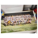Timothy A. Houde Baseball Team Portrait Poster
