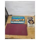 Parker Brothers Leaky Pipe Card Game, Scrabble & Kentucky Derby Racing Game - Vintage Board Games