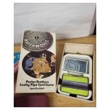 Parker Brothers Leaky Pipe Card Game, Scrabble & Kentucky Derby Racing Game - Vintage Board Games