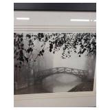 Bridges by Derek Langley - Framed Black & White Art Print (1 of 2)