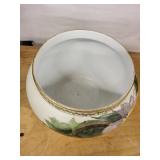 D&C Hand-Painted Floral Ceramic Vase With Gold Trim & Pink Tulip Vase - 2-Piece Set