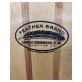 Feather Brand Paddles by Caviness Woodworking Co. - 2 Oars