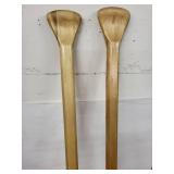 Feather Brand Paddles by Caviness Woodworking Co. - 2 Oars