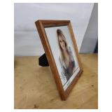 Hilary Duff Autographed Framed Photo - Buena Vista/Hollywood Records Promo Print